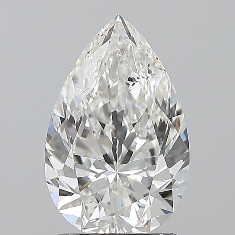 Diamond Natural 1,7Ct G-SI2 Pear - GIA2556207088