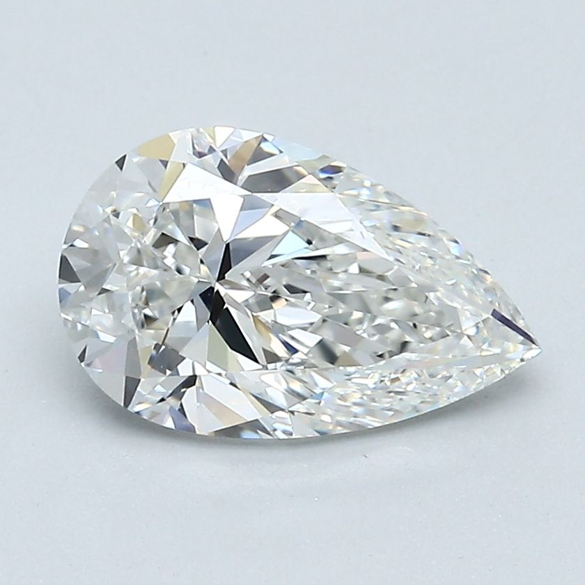 Diamond Natural 1,8Ct G-VVS2 Pear - GIA1543872287
