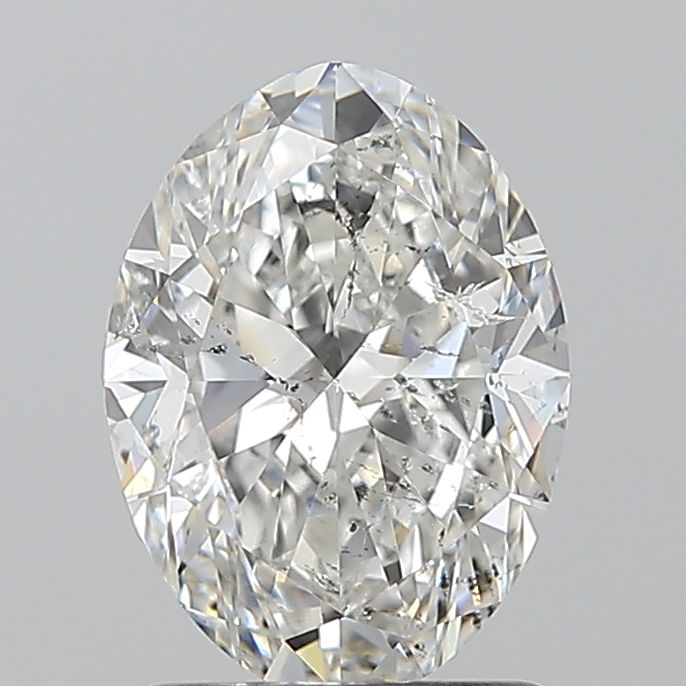 Diamond Natural 1,5Ct G-SI2 Oval - GIA7541339735