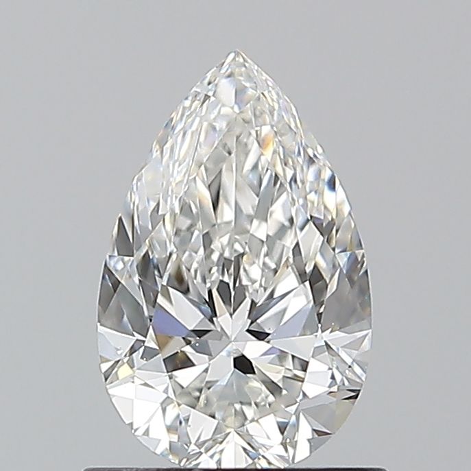 Diamond Natural 0,9Ct F-VS2 Pear - GIA6552150893