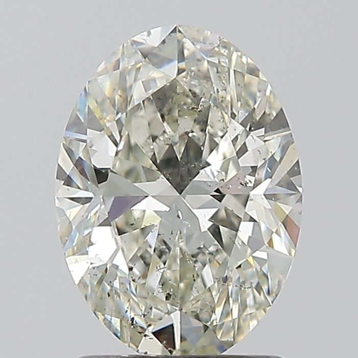 Diamond Natural 1,5Ct K-SI2 Oval - GIA7532560698