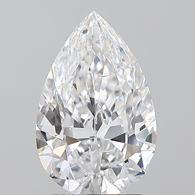 Diamond Natural 1,7Ct D-SI2 Pear - GIA7526454348