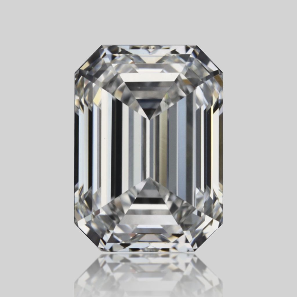 Diamond Natural 0,38Ct E-VVS1 Emerald - GIA3535351702