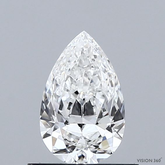 Diamond Natural 0,52Ct F-VVS1 Pear - GIA2546366721