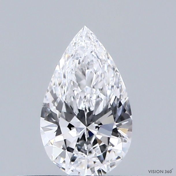 Diamond Natural 0,3Ct D-VS2 Pear - GIA7523328742