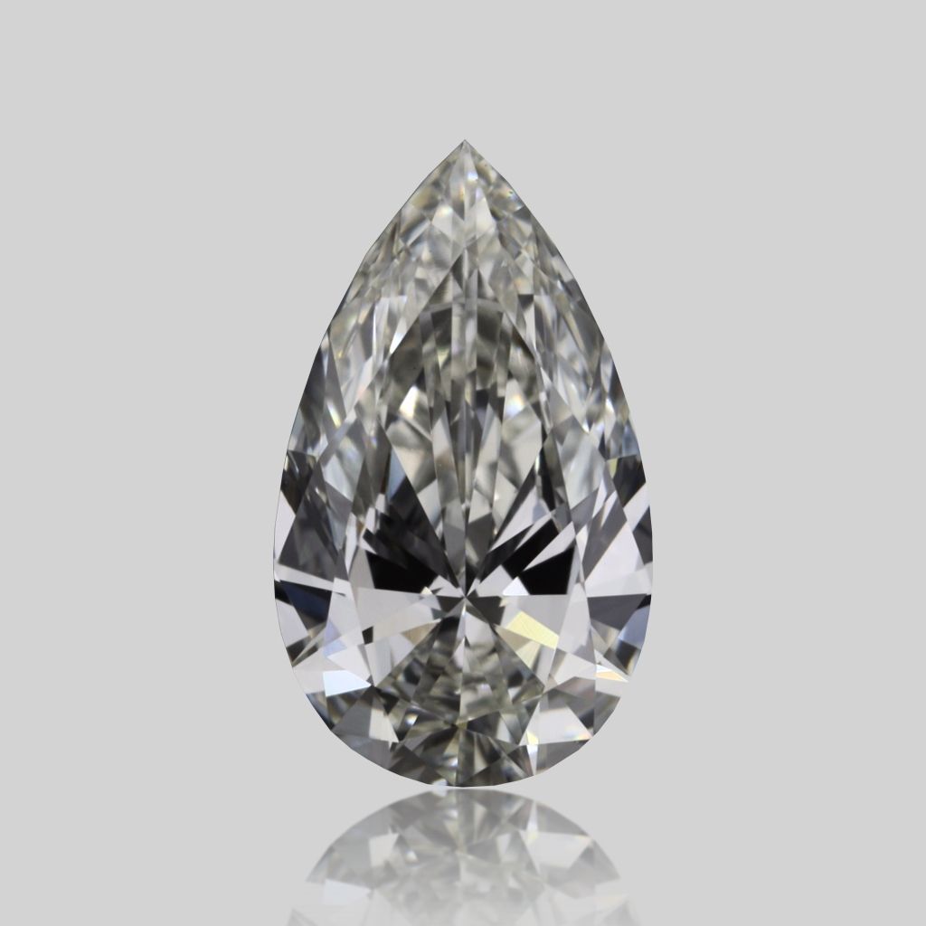 Diamond Natural 0,39Ct J-IF Pear - GIA7531742103