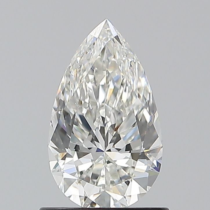 Diamond Natural 0,9Ct H-SI1 Pear - GIA7558128968