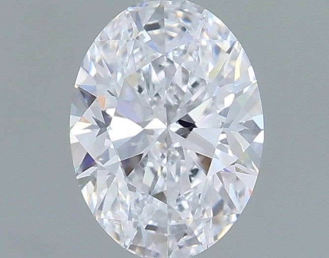 Diamond Natural 0,5Ct D-SI1 Oval - GIA1537772805