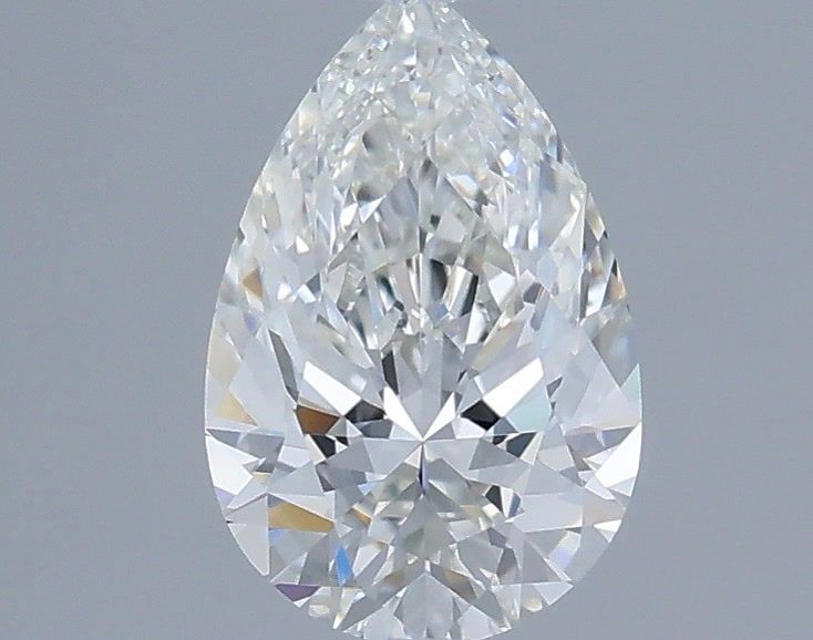 Diamond Natural 0,52Ct G-VVS1 Pear - GIA1535992437