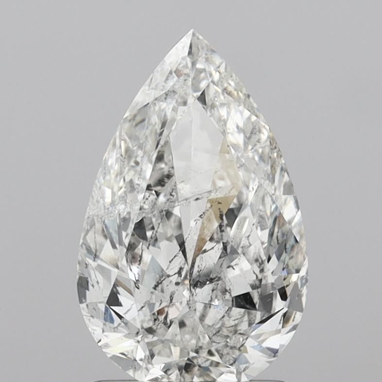 Diamond Natural 1,38Ct G-SI2 Pear - HRD250000293154