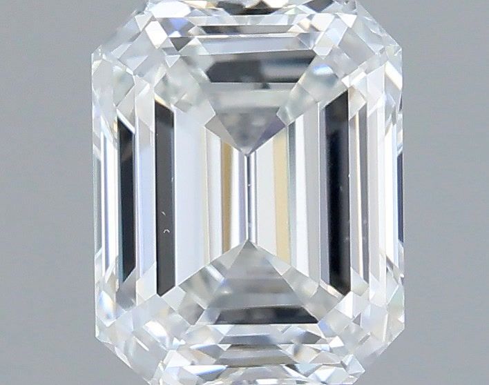 Diamond Natural 0,7Ct F-VVS2 Emerald - GIA6412123569