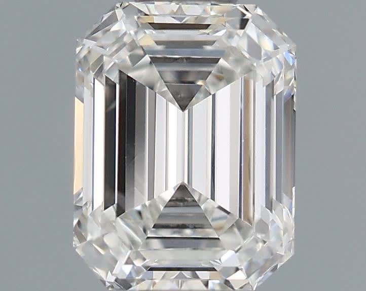 Diamond Natural 0,71Ct G-VVS1 Emerald - GIA2418832909