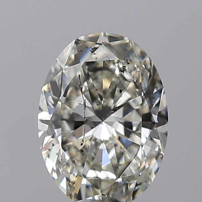 Diamond Natural 1,5Ct J-SI2 Oval - GIA5463521078
