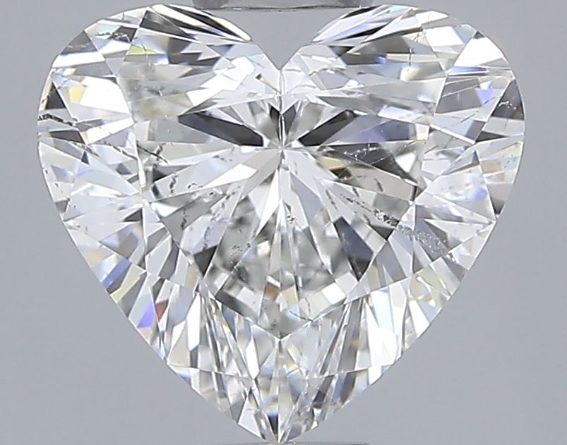Diamond Natural 1,57Ct F-SI2 Heart - GIA2517015225