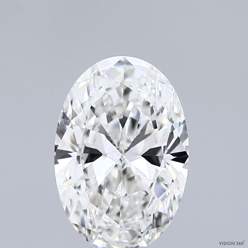 Diamond Natural 1,7Ct H-SI1 Oval - GIA6535923425