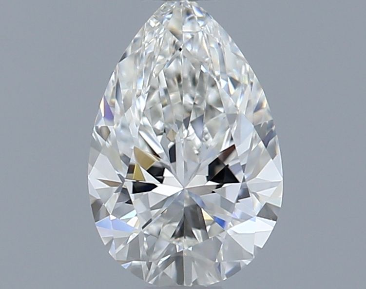 Diamond Natural 0,6Ct G-VVS1 Pear - GIA6542393005