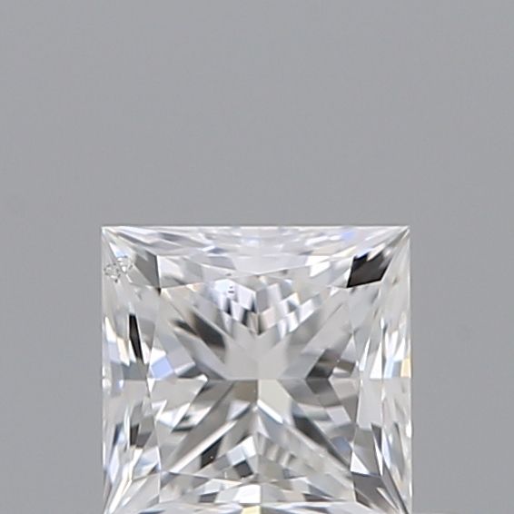Diamond Natural 0,4Ct D-SI2 Princess - GIA7506048622