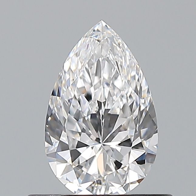 Diamond Natural 0,56Ct D-FL Pear - GIA6555015017