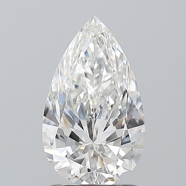 Diamond Natural 1,3Ct F-SI2 Pear - GIA6551011736