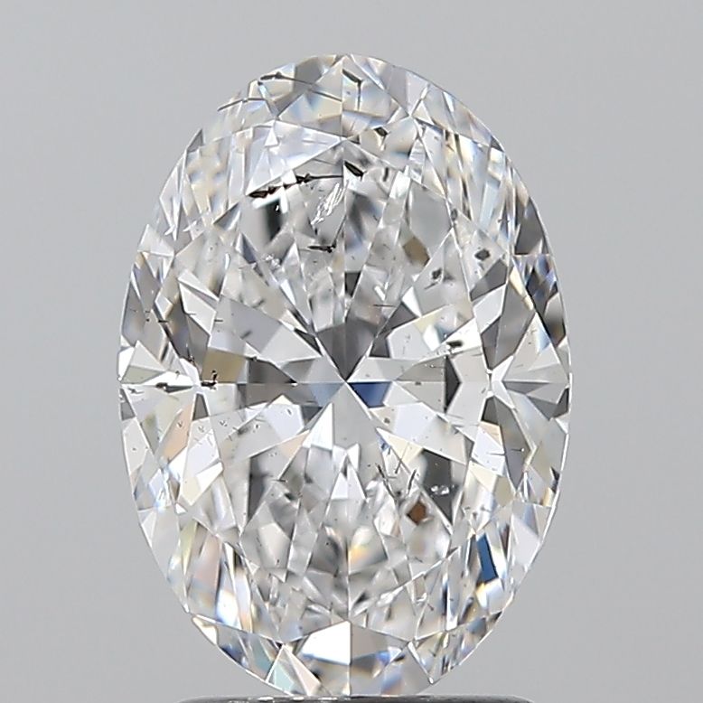 Diamond Natural 2Ct D-SI2 Oval - GIA1557029495