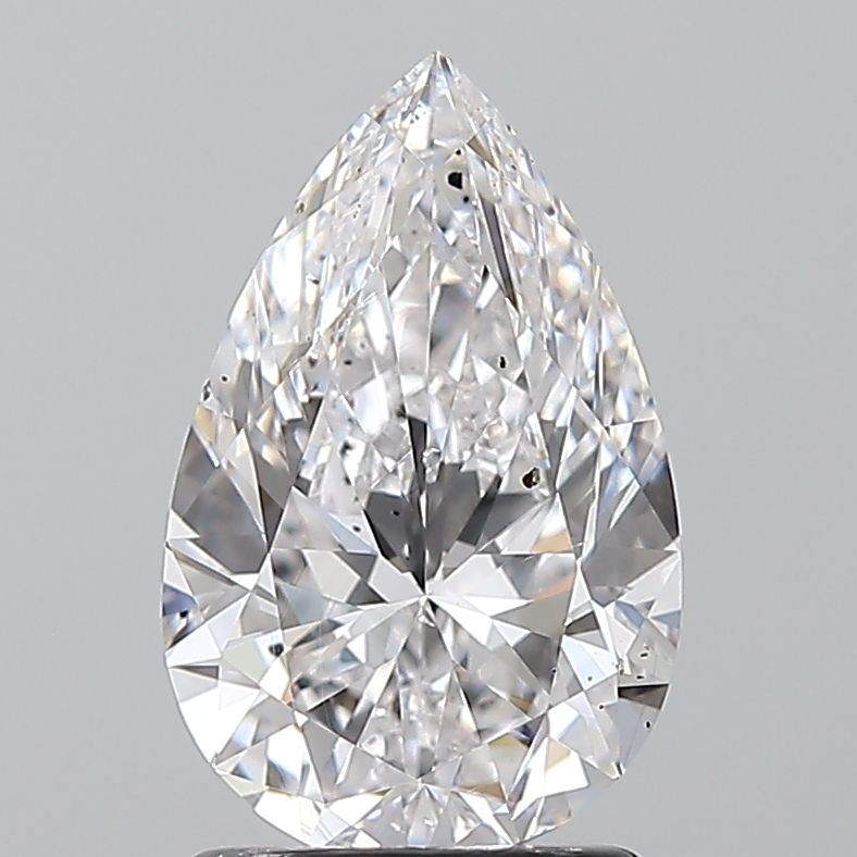 Diamond Natural 1,7Ct E-SI1 Pear - GIA7553076191