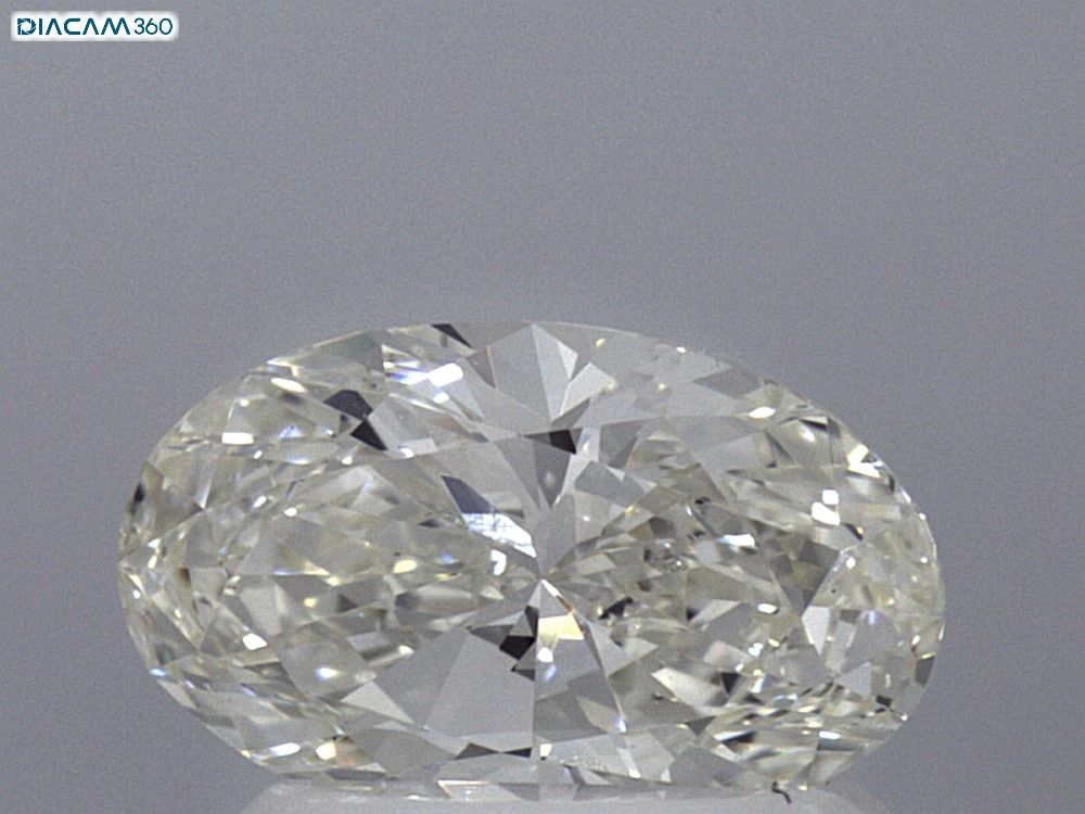 Diamond Natural 1,01Ct J-VS2 Oval - GIA6425239790