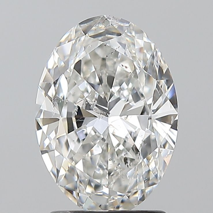 Diamond Natural 1,7Ct F-SI2 Oval - GIA7533290025