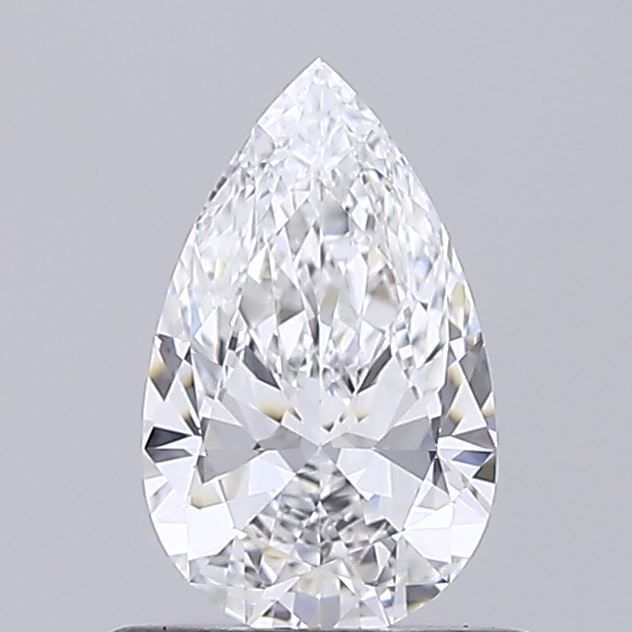 Diamond Natural 0,6Ct D-IF Pear - GIA6541064435