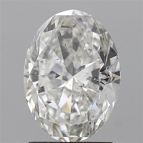 Diamond Natural 2Ct H-SI2 Oval - GIA6441345097