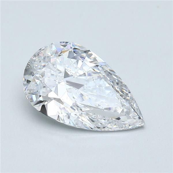 Diamond Natural 1,81Ct D-SI1 Pear - GIA5436596795