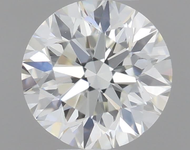 Diamond Natural 0,5Ct J-VVS1 Round - GIA2487907105