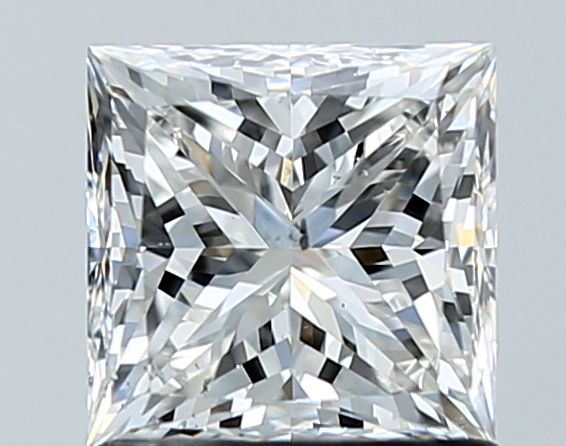 Diamond Natural 1,29Ct H-SI1 Princess - GIA2231811390