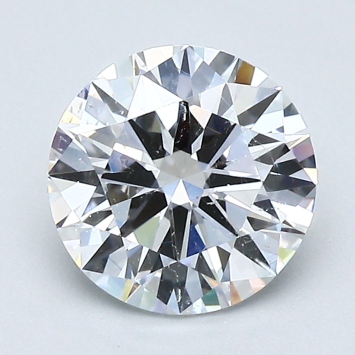 Diamond Natural 1,55Ct D-SI2 Round - GIA5222469310