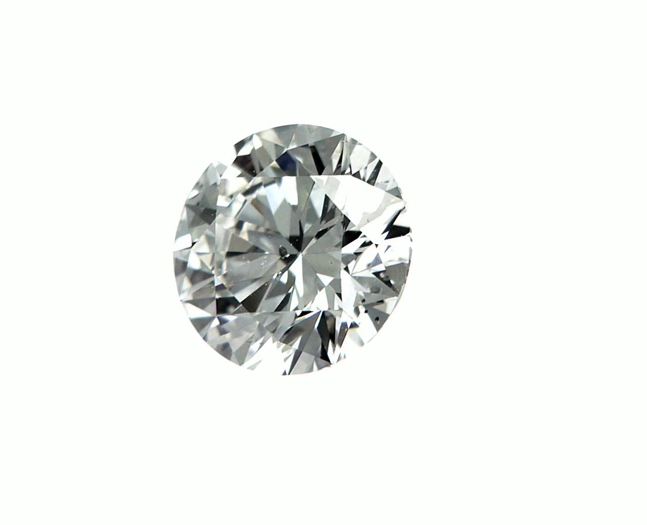 Diamond Natural 0,85Ct G-SI2 Round - GIA6233780771