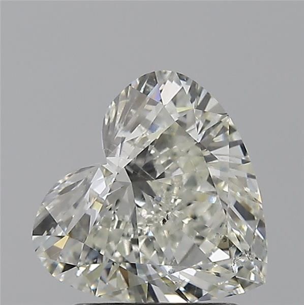 Diamond Natural 1,51Ct J-SI1 Heart - GIA6412646860