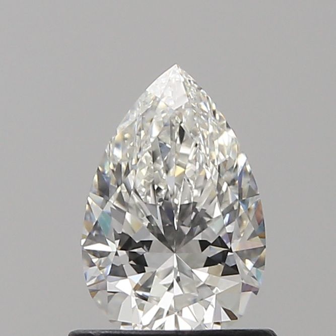 Diamond Natural 0,8Ct H-IF Pear - GIA6542701077