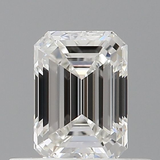 Diamond Natural 0,51Ct F-VVS1 Emerald - GIA5543923585