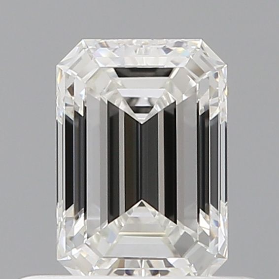 Diamond Natural 0,51Ct G-VVS1 Emerald - GIA7543923791