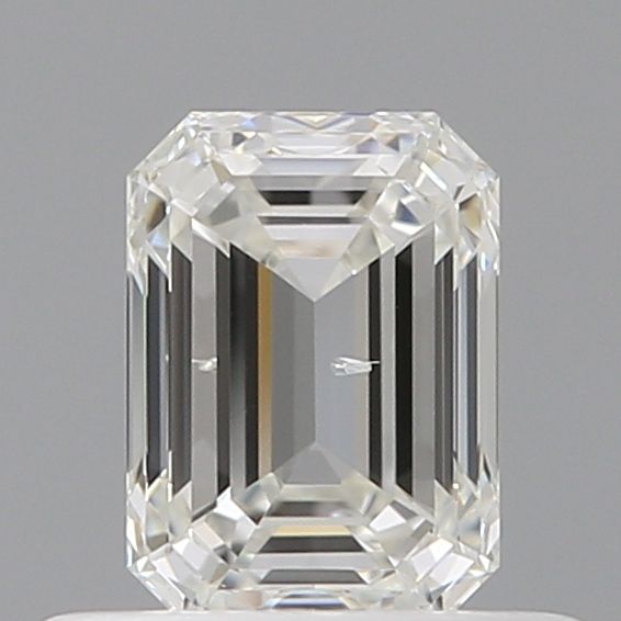 Diamond Natural 0,51Ct H-SI2 Emerald - GIA2546935996