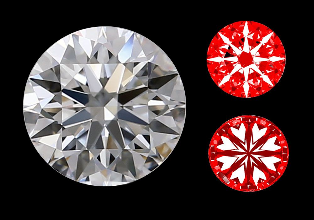 Diamond Natural 0,71Ct D-SI1 Round - GIA1435762226
