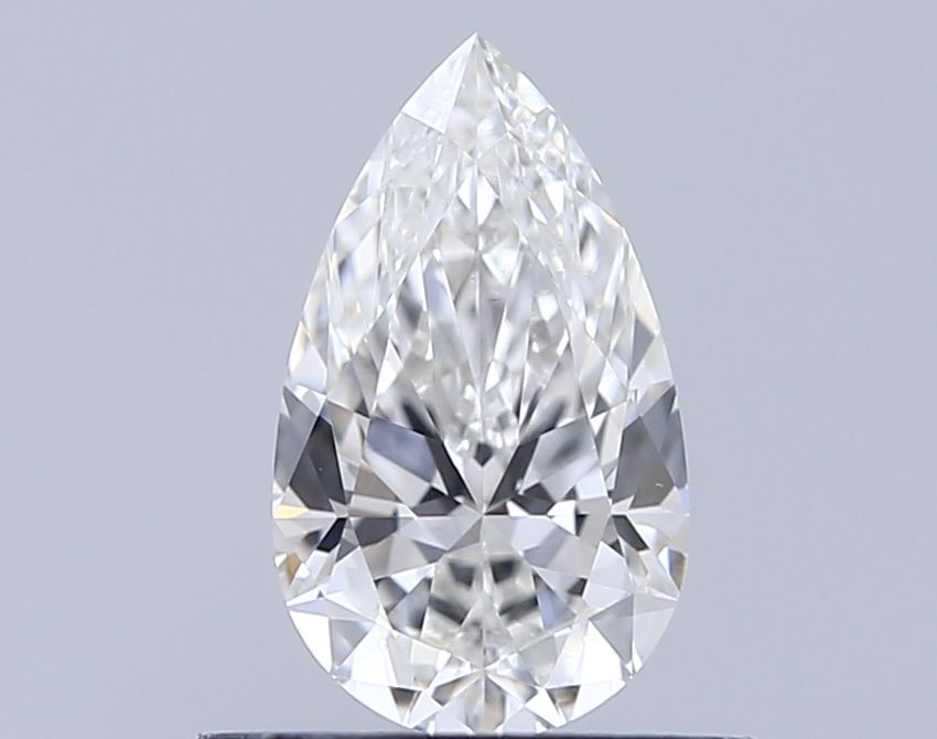 Diamond Natural 0,6Ct H-VS1 Pear - GIA5543790277