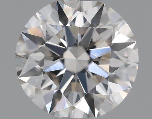 Diamond Natural 0,31Ct J-VVS1 Round - GIA5413028705