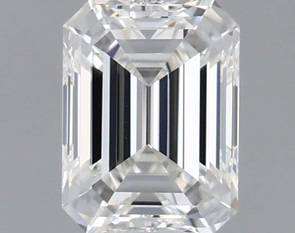 Diamond Natural 0,31Ct H-VVS1 Emerald - GIA1527085594