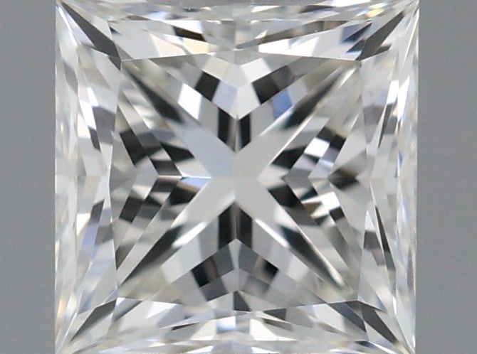 Diamond Natural 0,51Ct J-VVS1 Princess - GIA2526557430