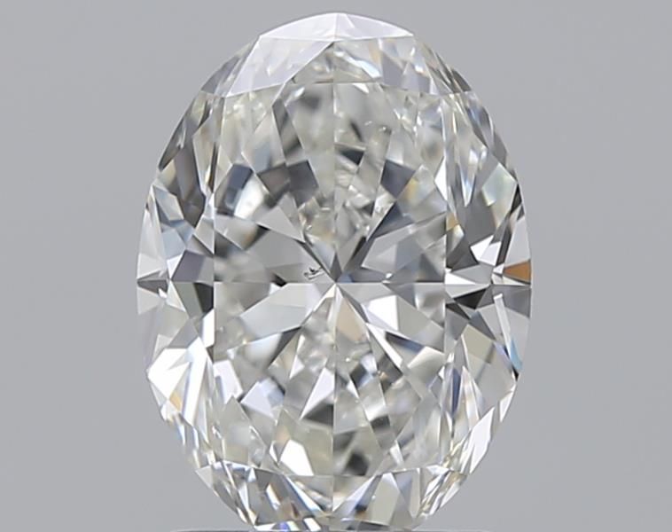 Diamond Natural 1,51Ct G-SI1 Oval - GIA6522772017
