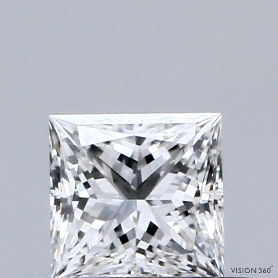 Diamond Natural 0,41Ct G-VVS1 Princess - GIA1555154097
