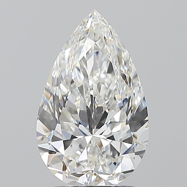 Diamond Natural 1,7Ct G-VVS2 Pear - GIA7541316942