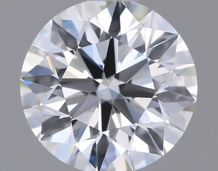 Diamond Natural 0,5Ct H-VVS1 Round - GIA6481071084