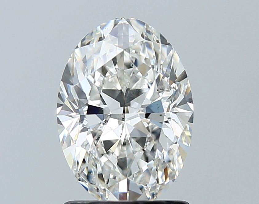 Diamond Natural 1,51Ct G-SI2 Oval - GIA5231939776