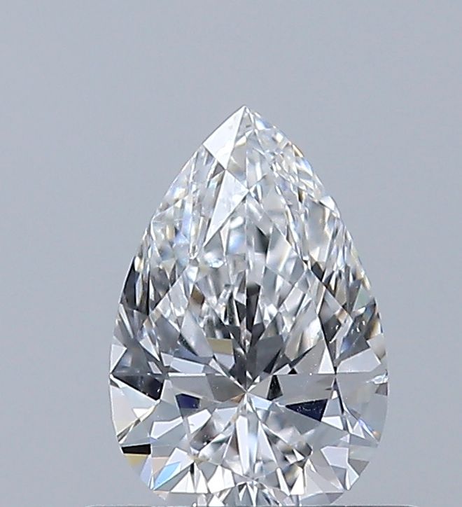 Diamond Natural 0,5Ct E-SI2 Pear - GIA6531716168